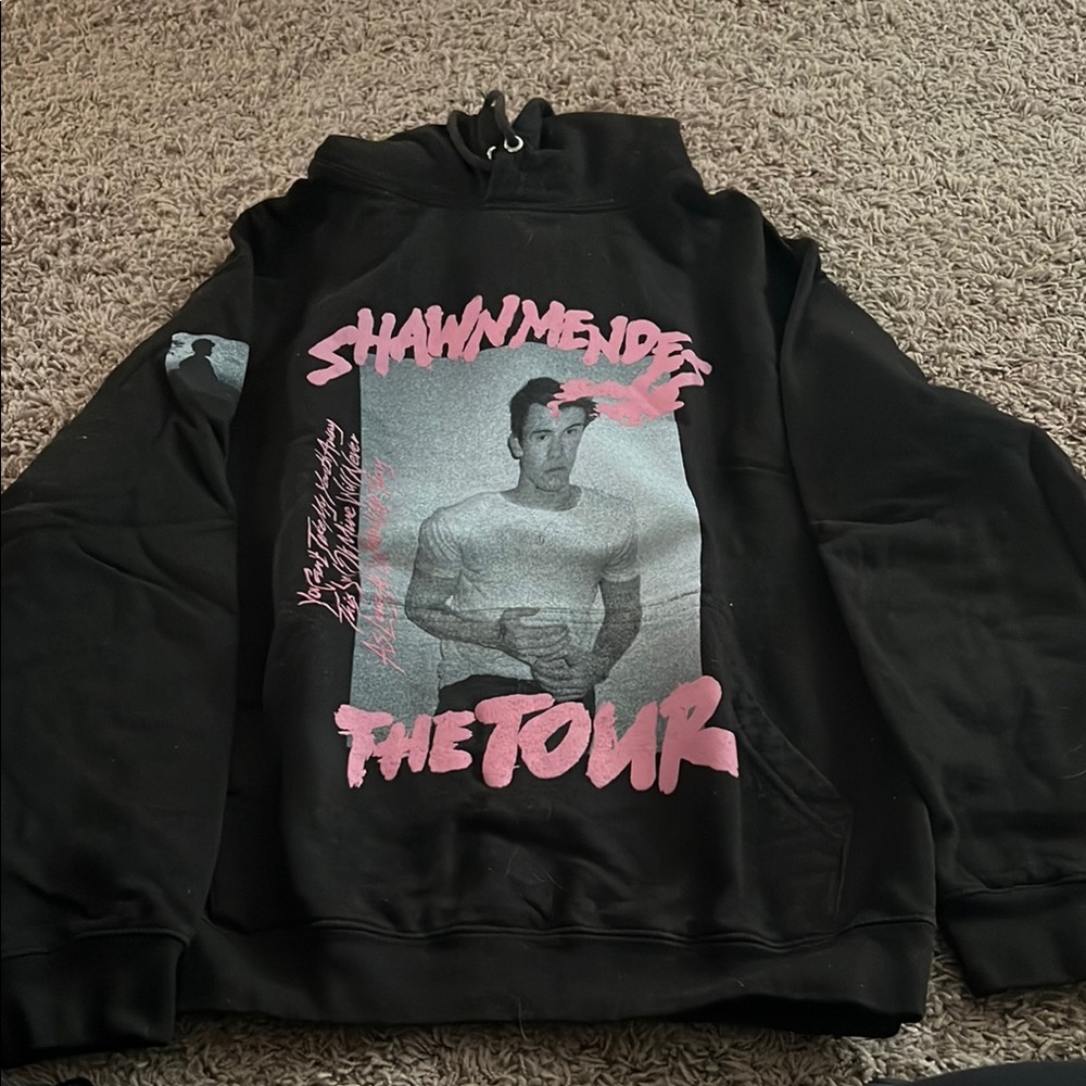 Shawn Mendes Black Tour Hoodie